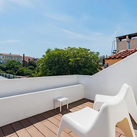 公寓 Spacious Estrela With Terrace